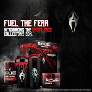 Read more about the article G FUEL Unleashes GHOST FACE® Inspired Collection in Collaboration with Fun World