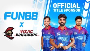 Read more about the article Fun88 Announces Title Sponsorship of Vizag Warriors for the Andhra Premier League