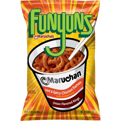 Read more about the article Funyuns and Maruchan Spice Up Snack Time with Limited-Edition Collaboration