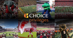 Read more about the article It’s Gametime for College Football Fans as Choice Privileges Kicks Off New Season of Gameday Experiences