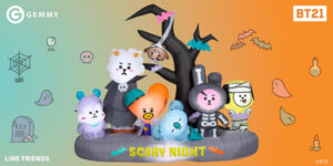 Read more about the article Adorable NEW BT21 Airblown® Inflatable Revealed by Gemmy for Halloween