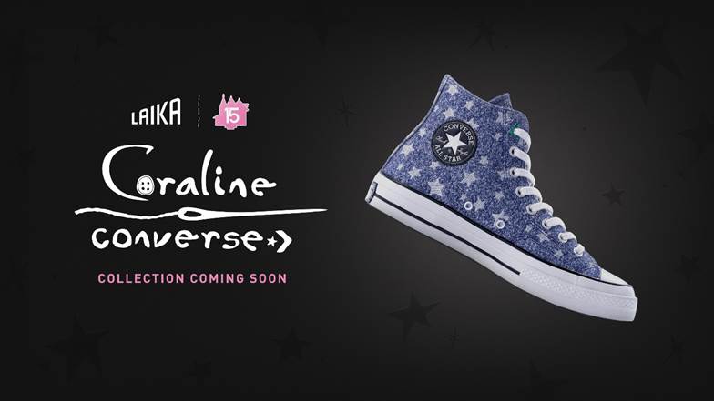 You are currently viewing CONVERSE AND LAIKA CELEBRATE CORALINE’S 15TH ANNIVERSARY WITH UPCOMING COLLECTION