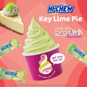 Read more about the article HI-CHEW® and Menchie’s Frozen Yogurt Team Up to Launch HI-CHEW® Key Lime Pie Flavor for Limited Time