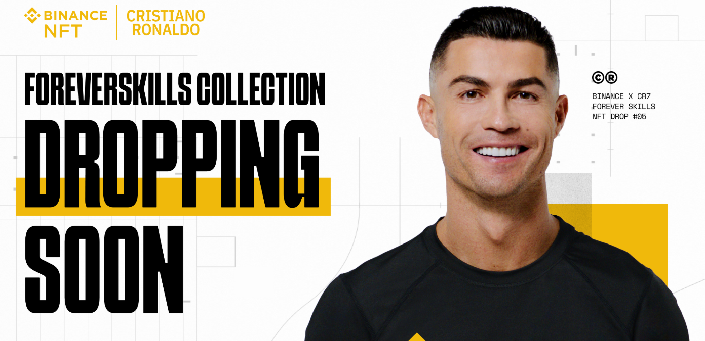 Read more about the article Cristiano Ronaldo and Binance Announce Fifth Digital Collectibles ‘ForeverSkills’ Celebrating the GOAT’s Legendary Skills