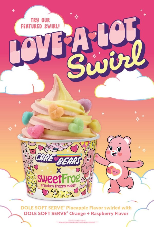 Read more about the article Share the Swirl of Friendship with sweetFrog® and Care Bears™